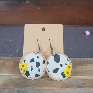 Polymer clay earrings